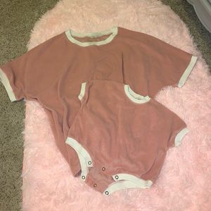 Mommy & Me Junie Grey Matching Set